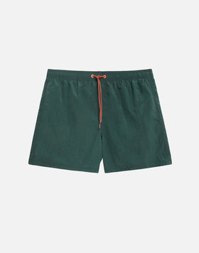 TRAJE DE BAÑO CORTO CINTURA ELÁSTICA ARRUGADA