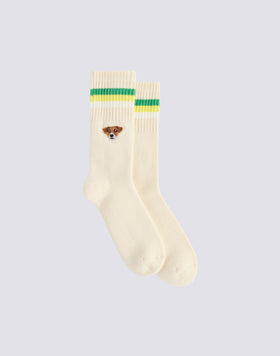 PELO CAPSULE SOCK - PLAYFUL JACK RUSSELL