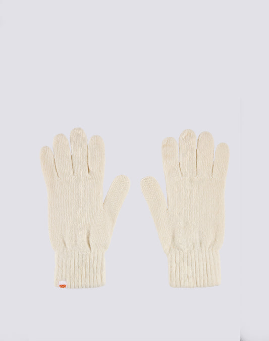 SOLID COLOR RIBBED GLOVES