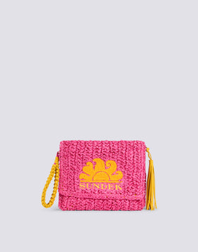 GABI - POCHETTE EN PAPIER PAILLE