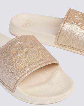 HANALEI - CIABATTE A FASCIA CON EFFETTO GLITTER