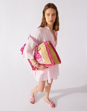 MIAMI RAFFIA BAG