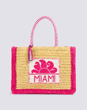 MIAMI RAFFIA BAG