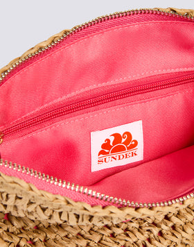MINI BAG IN PAPER STRAW