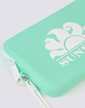 MINI POCHETTE IN GOMMA CON LOGO