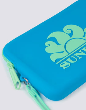 MINI POCHETTE IN GOMMA CON LOGO