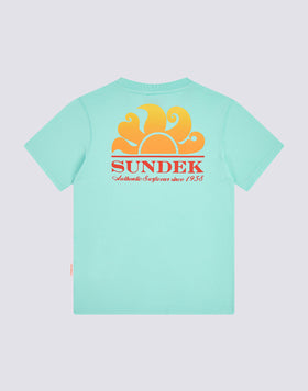 MINI NEW HERBERT T-SHIRT CON LOGO STAMPA SHADED
