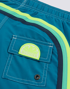 COSTUME DA BAGNO BAMBINO CORTO VITA ELASTICATA REPREVE®