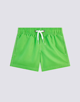 BAÑADOR NIÑO CORTO CON CINTURA ELÁSTICA ICONIC TAFFETA