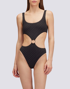 TRAJE DE BAÑO DE UNA PIEZA CON PEDRERÍA CAPRI
