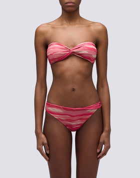 QUARZO - TOP A FASCIA MOTIVO ABSTRACT WAVE