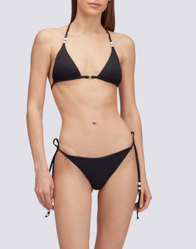 MORAY - BIKINI TOP CON PERLINE