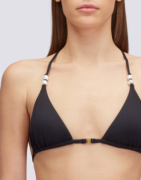 MORAY - BIKINI TOP CON PERLINE