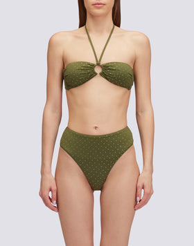 NAN - TOP A FASCIA CON STRASS