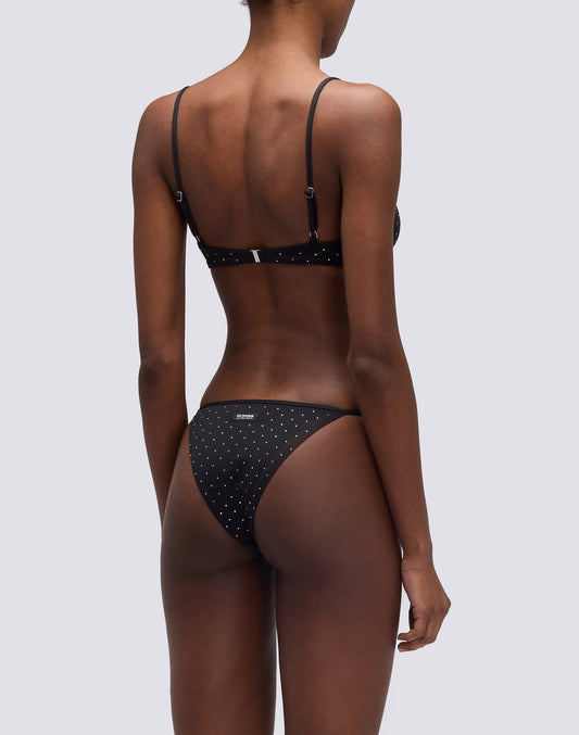 KEER - SLIP CON LACCETTI LATERALI REGOLABILI E STRASS