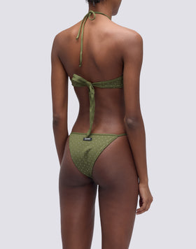 KEER - SLIP CON LACCETTI LATERALI REGOLABILI E STRASS