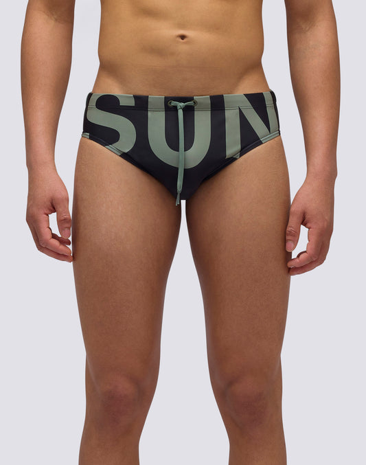 SWIM BRIEF WITH LOGO