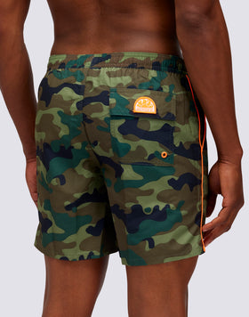 COSTUME DA BAGNO MEDIO VITA ELASTICATA CON STAMPA CAMOU