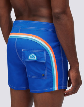 MAILLOT DE BAIN COURT À TAILLE FIXE EN POLY LÉGER