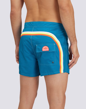 BAÑADOR CORTO CON CINTURA FIJA TAFETA ICÓNICA