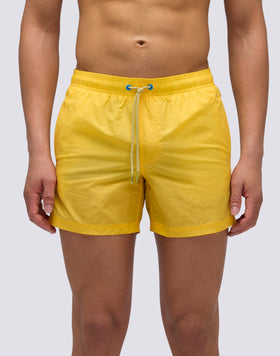 TRAJE DE BAÑO CORTO CINTURA ELÁSTICA ARRUGADA