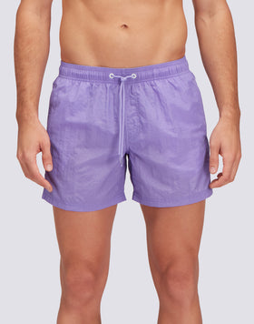 TRAJE DE BAÑO CORTO CINTURA ELÁSTICA ARRUGADA