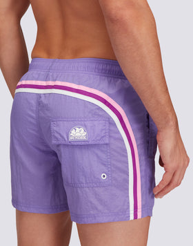 TRAJE DE BAÑO CORTO CINTURA ELÁSTICA ARRUGADA