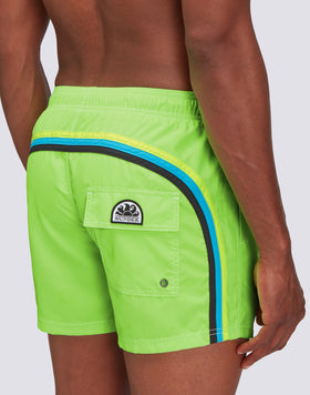 COSTUME DA BAGNO CORTO VITA ELASTICATA POLIESTERE RICICLATO REPREVE® FLUO