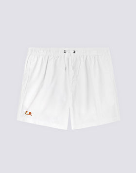 ICONIC TAFFETA SHORT SWIMSHORTS WITH ELASTIC WAIST