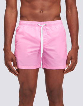 ICONIC TAFFETA SHORT SWIMSHORTS WITH ELASTIC WAIST