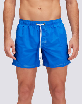 ICONIC TAFFETA SHORT SWIMSHORTS WITH ELASTIC WAIST