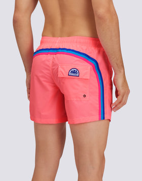 BAÑADOR CORTO CON CINTURA ELÁSTICA TAFETA ICÓNICA