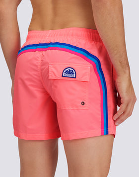 BAÑADOR CORTO CON CINTURA ELÁSTICA TAFETA ICÓNICA