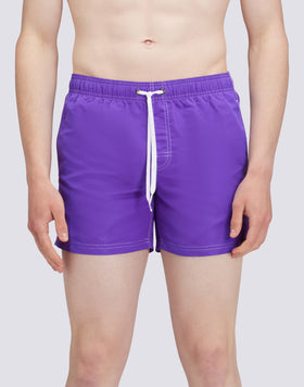 ICONIC TAFFETA SHORT SWIM SHORTS WITH AN ELASTICATED WAISTBAND