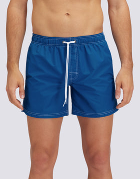 SHORT DE BAIN À TAILLE ÉLASTIQUE TAFFETA ICONIQUE