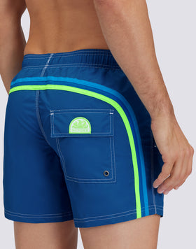 SHORT DE BAIN À TAILLE ÉLASTIQUE TAFFETA ICONIQUE