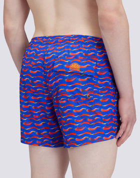 COSTUME DA BAGNO CORTO VITA ELASTICATA STAMPA CHILINO IN POLY RICICLATO