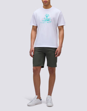 T-SHIRT STAMPA GO WITH THE FLOW