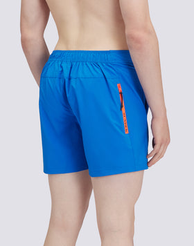 BAÑADOR DE LONGITUD MEDIA EN TEJIDO ELÁSTICO