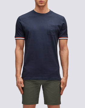 T-SHIRT FINN GIROCOLLO CON TASCHINO
