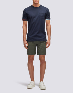 T-SHIRT FINN GIROCOLLO CON TASCHINO