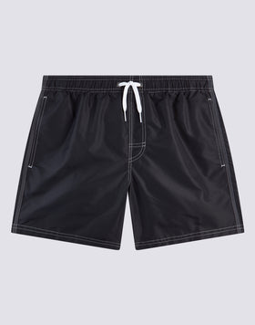 ICONIC TAFFETA SHORT SWIMSHORTS WITH ELASTIC WAIST