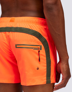 BAÑADOR CORTO ELÁSTICO CON BOLSILLO