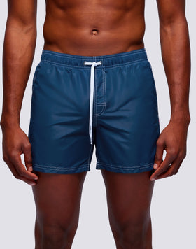 ICONIC TAFFETA SHORT SWIMSHORTS WITH ELASTIC WAIST