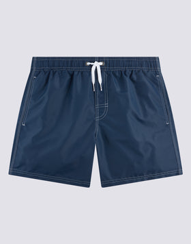 ICONIC TAFFETA SHORT SWIMSHORTS WITH ELASTIC WAIST