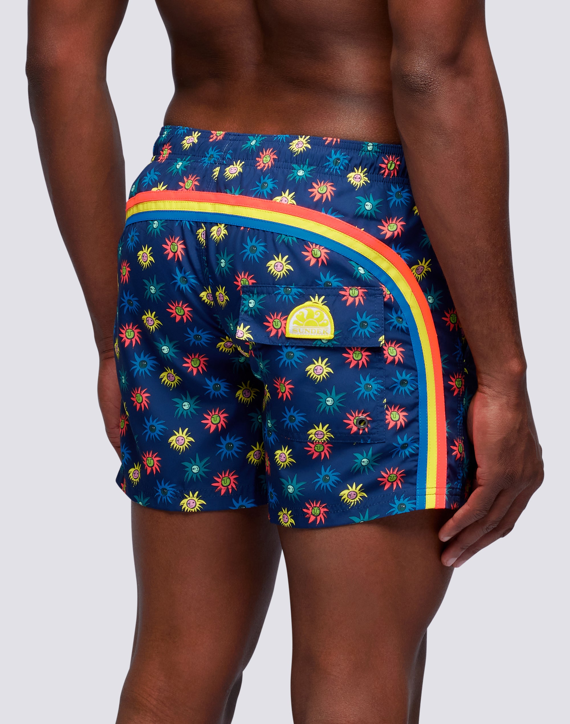 Sundek swim shorts print lion sun repreve® M504BDRT34L-0074L – SUNDEK