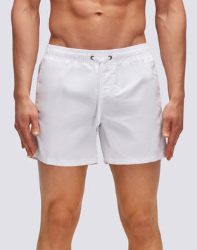 ICONIC TAFFETA SHORT SWIMSHORTS WITH ELASTIC WAIST