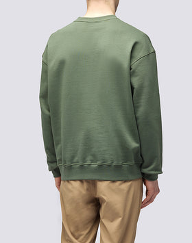 CREW NECK SWEATSHIRT WITH FRONT POCKET
