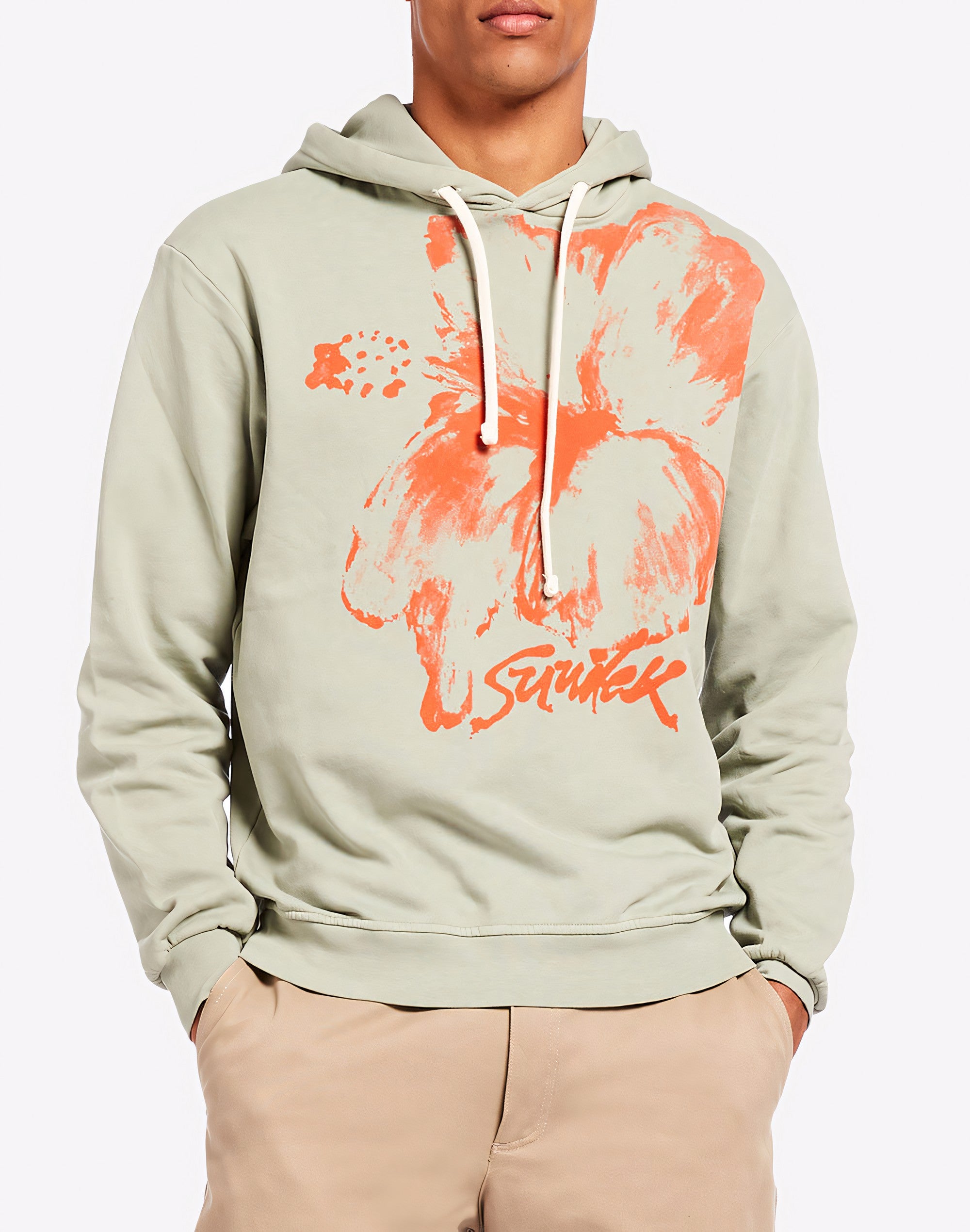 Felpe con cappuccio stampate con lettere artistiche rosa Felpe da donna casual da strada Comodo pullover in pile Girocollo Abi femminili larghi  200000345