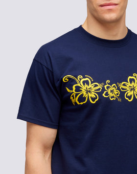 CAMISETA CON ESTAMPADO DE ARCHIVO HIBISCUS SK23